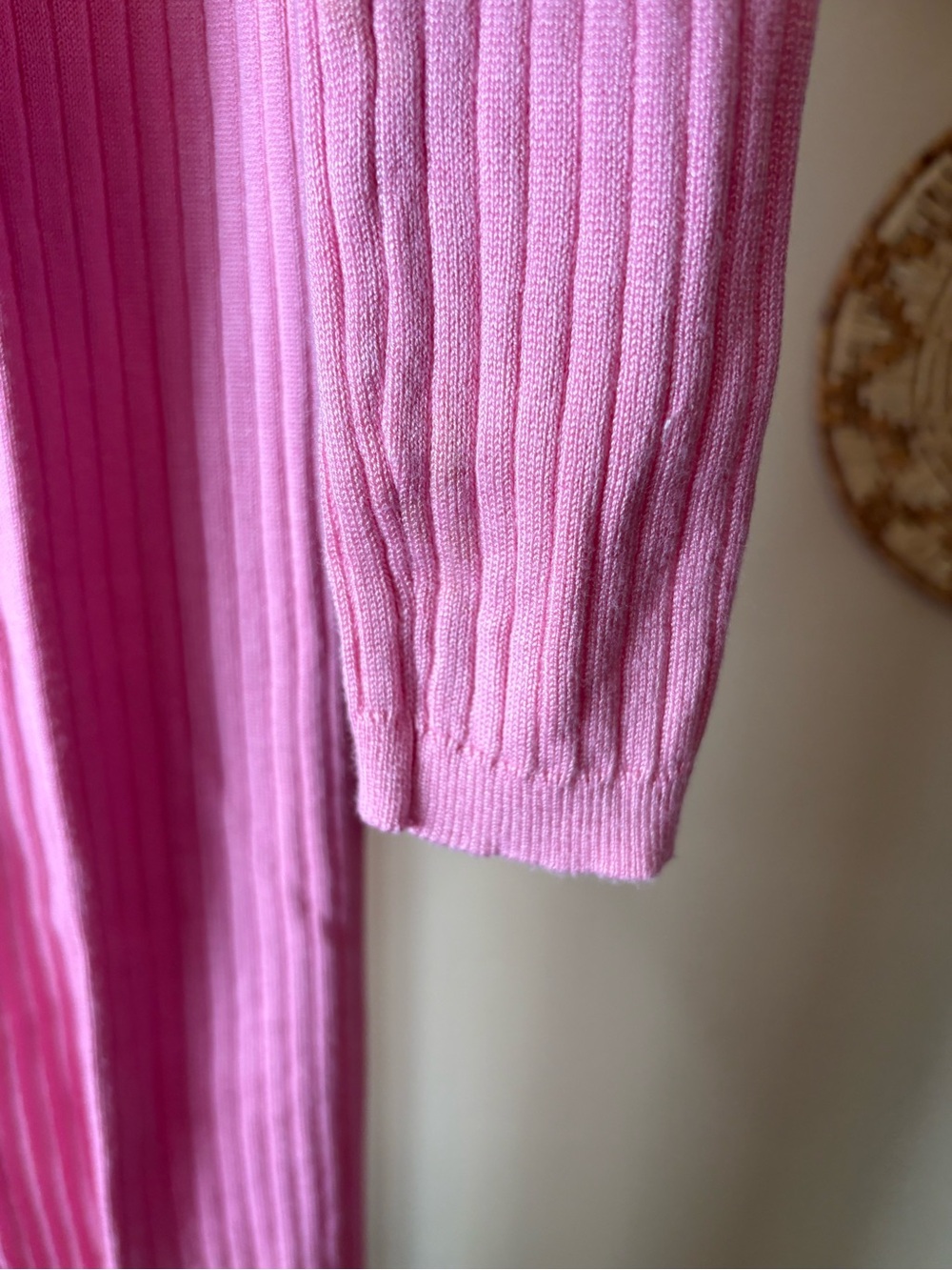 Nike Pink Ribbed Two-Piece Set - Picture 5 of 6